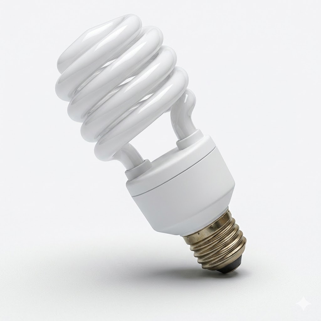 Spirální zářivková žárovka